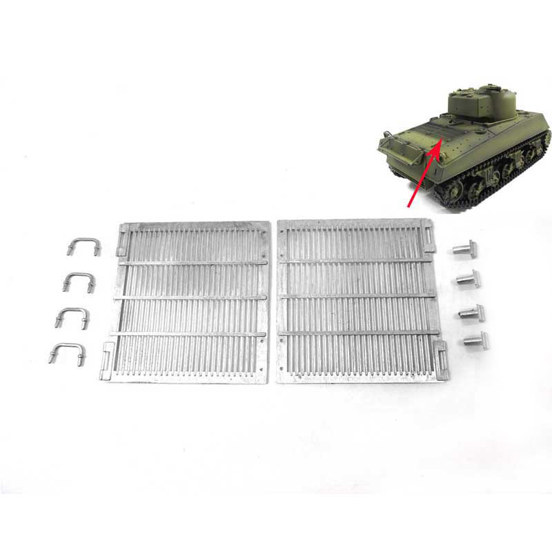 Heng Long Rc Tank 1/16 Upgrade Metal - Mato MT144 Nouvelles pièces améliorées Grilles