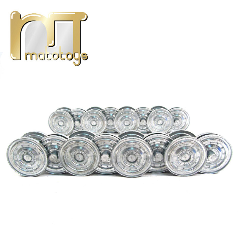 Ensemble de roues métalliques  - Heng Long Rc Tank 1/16 Upgrade Metal avis et prix