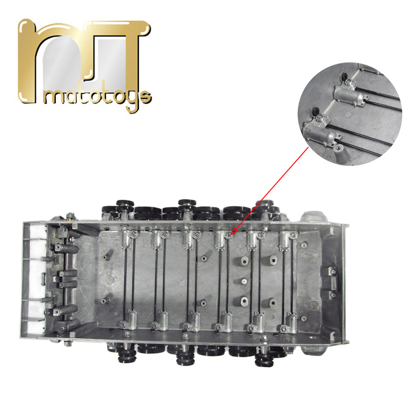 Kit de châssis de char en méta - Rc Tank Metal Road Wheels Suspension avis et prix